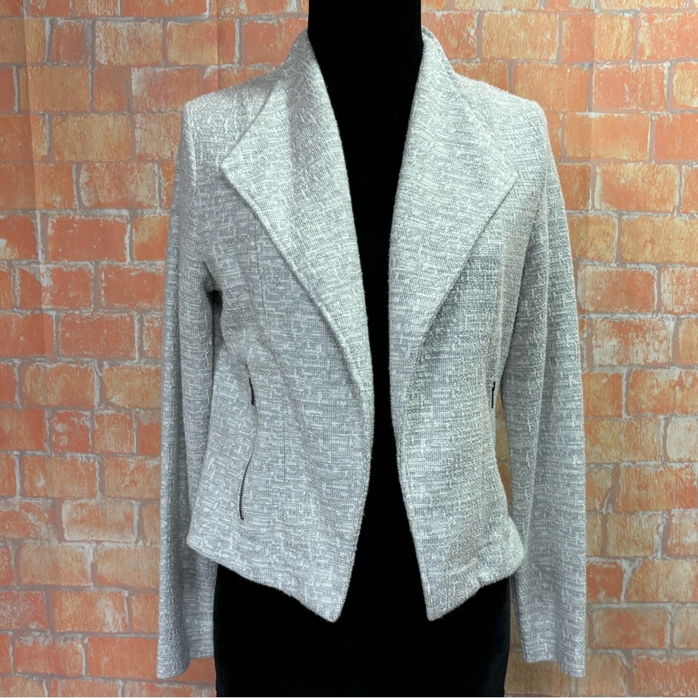 Banana Republic Factory Tweed Flyaway Jacket